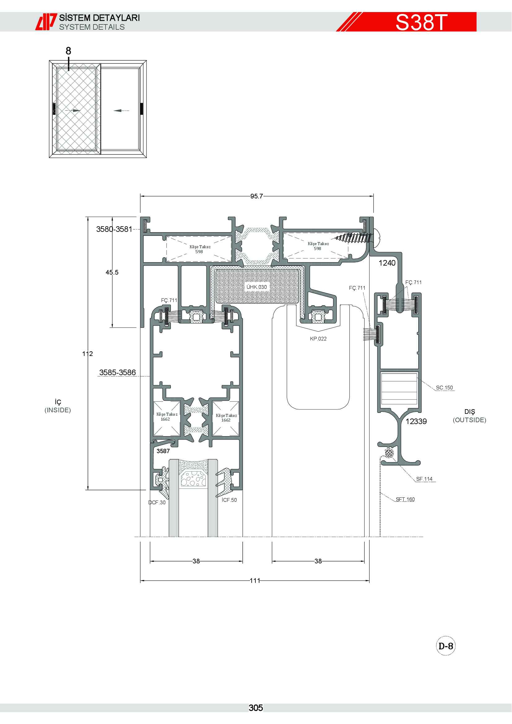 Sürme Yalıtımlı Alüminyum 40